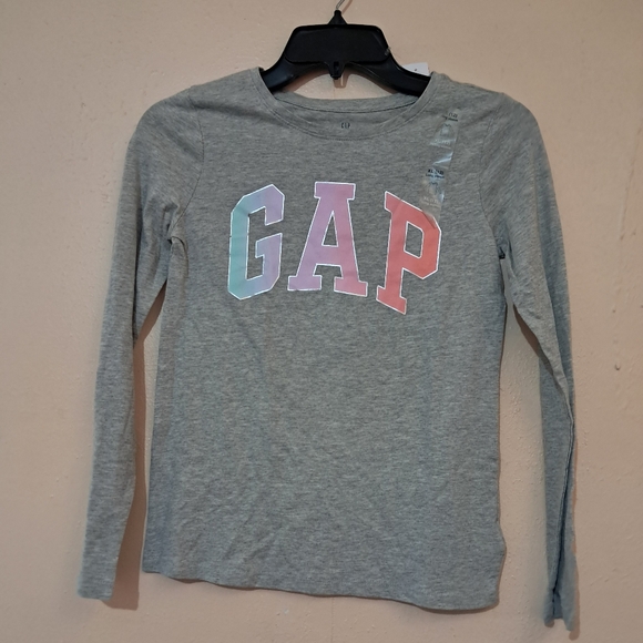 GAP  T SHIRT  Long Sleeve Kids Size XL/12 New - Picture 1 of 6